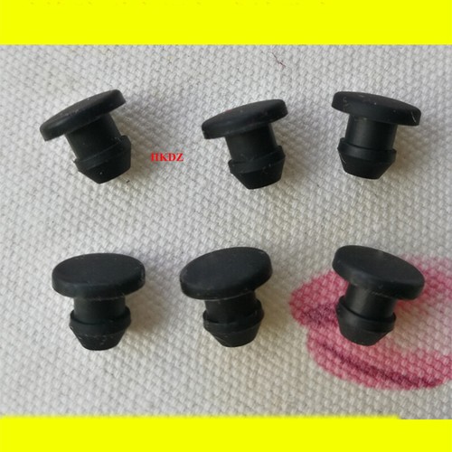 Black Snap-On Hole Plugs Silicone Rubber Blanking Seal Bung Insert Tube Pipe Cap - Picture 3 of 8