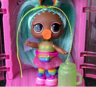 lol hair goals rainbow raver