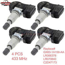 4x TIRE PRESSURE SENSOR TPMS For Land Rover Range Rover / Evoque / Sport / Velar