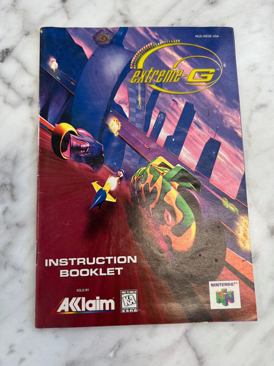 Turok Dinosaur Hunter N64 Nintendo 64 Manual only | eBay
