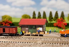 Faller 222193 N scale 1:160 Kit of a Freight shed - NEW