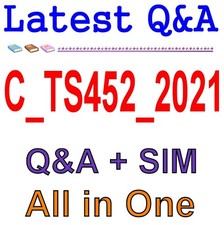 Best Exam Practice Material for C TS452 2021 Exam Q A