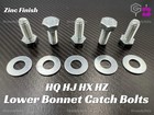 <!--F#f_0-->NEW LOWER BONNET CATCH BOLTS FOR HOLDEN HQ HJ HX HZ BOLT KIT LATCH<!--F/-->