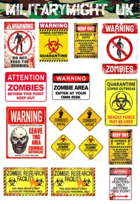 Maßstab 1/6 12" Figur Poster Zombie Krieg Diorama Modellbau Drache