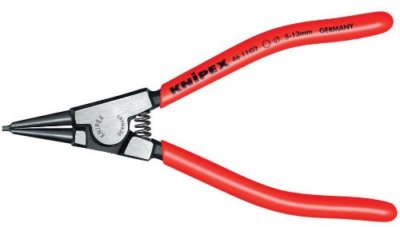 KNIPEX Tools - Circlip Pliers For Grip Rings, 5/32"-9/32" Shaft Dia. (4611G1 - View #4