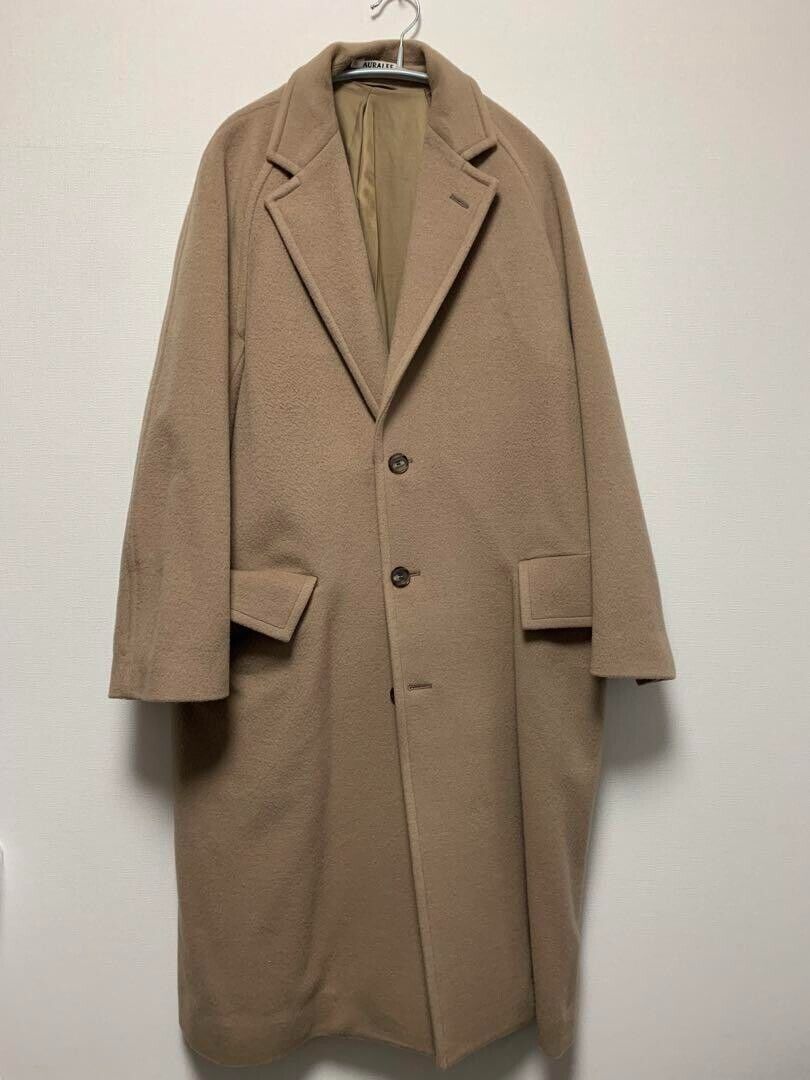 AURALEE Cashmere Wool Mosser Chester Coat size 3 mens from AURALEE Cashmere Wool Mosser Chester Coat size 3 mens from