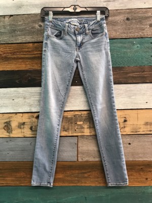Jean Skinny American Eagle Taille 00 (34), Coton Et Spandex, Très Bon état