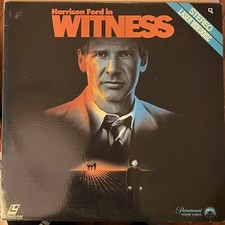 Witness - Laserdisc buy 6 for Free Shipping