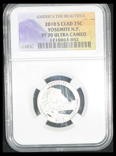 2010-S ATB Quarter - NGC PF-70 UCam - Yosemite TQ2632/JL