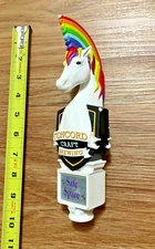 Concord Craft Safe Space Tap Handle Knob Keg Bar Draft Top Rainbow Horse Unicorn