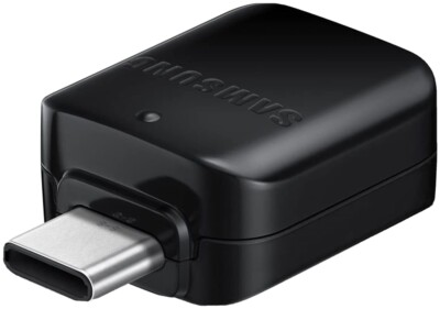Original Samsung Adapter Converter OTG USB-A  zu USB-C Lade Daten S9 S10 S20 S21