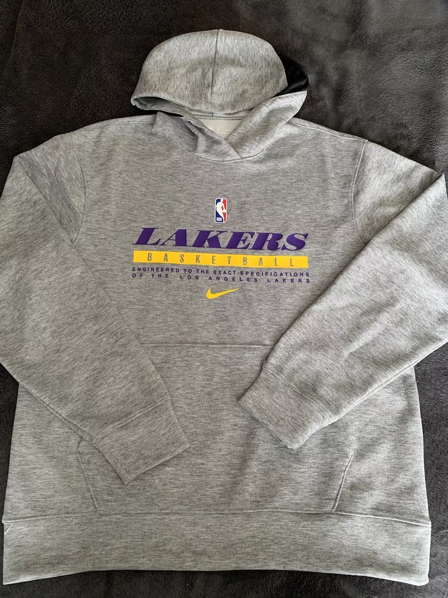 Nike nba spotlight pullover hoodie lakers 2025