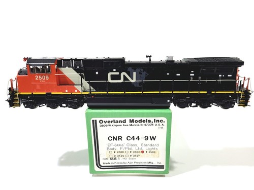 Overland OMI CN CNR GE C44-9W Canadian National #2509 HO Latón Modelo #6535.1 DCC | Zustand: Used
