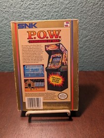 P.O.W. Prisoners of War (Nintendo, NES 1989) CIB Complete in Box! Good Shape
