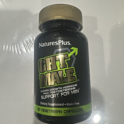 Nature s Plus GHT Male Hormone and Testosterone Boost for Men 90 Capsules 5/2026