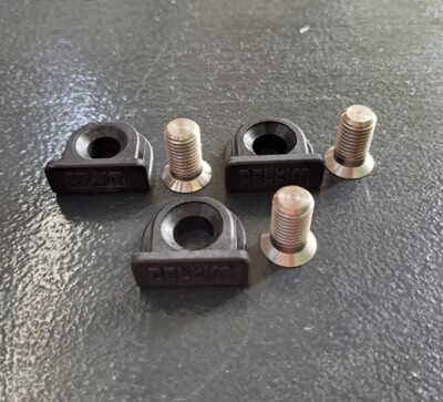 3× Delkim D-Lok Quick Release System ''NUR FÜßE''/3× Füße für D-Lok Karpfen Angeln