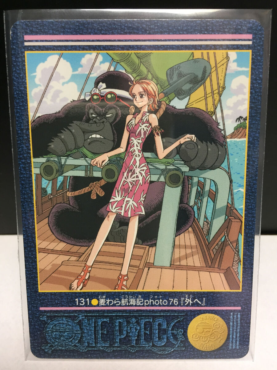 2001 Bandai Japanese One Piece Carddass Visual Adventure 2001 Bandai Japanese One Piece Carddass Visual Adventure