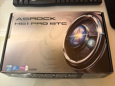 Asrock H61 Pro Btc Mainboard selten