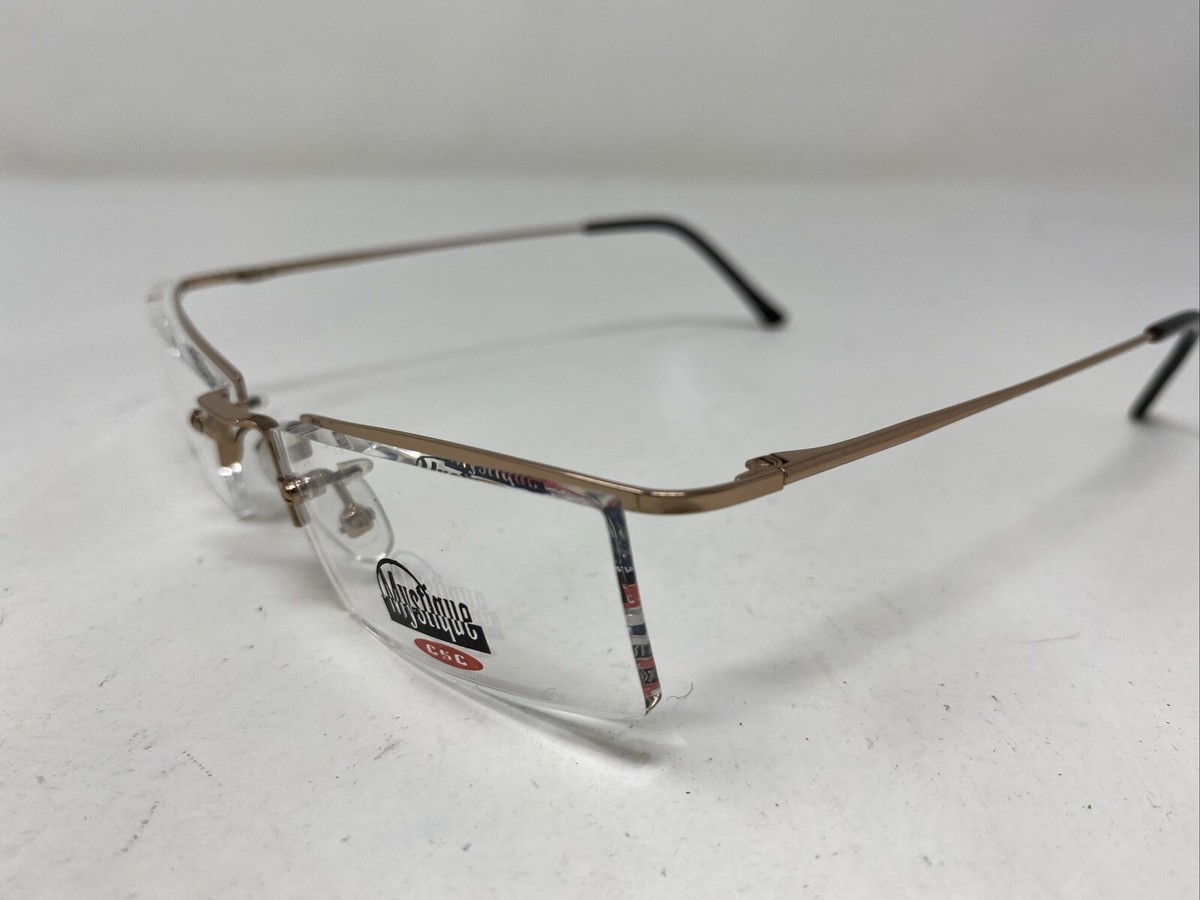 ❀みい様　ご確認用❀ CSC MYSTIQUE 3006 NATURAL 51-18-140 LIGHT BROWN Half Rim