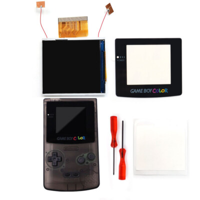 HISPEEDIDO Real Drop in 2.45'' GBC Retro Pixe HD IPS LCD Kit For Gameboy Color