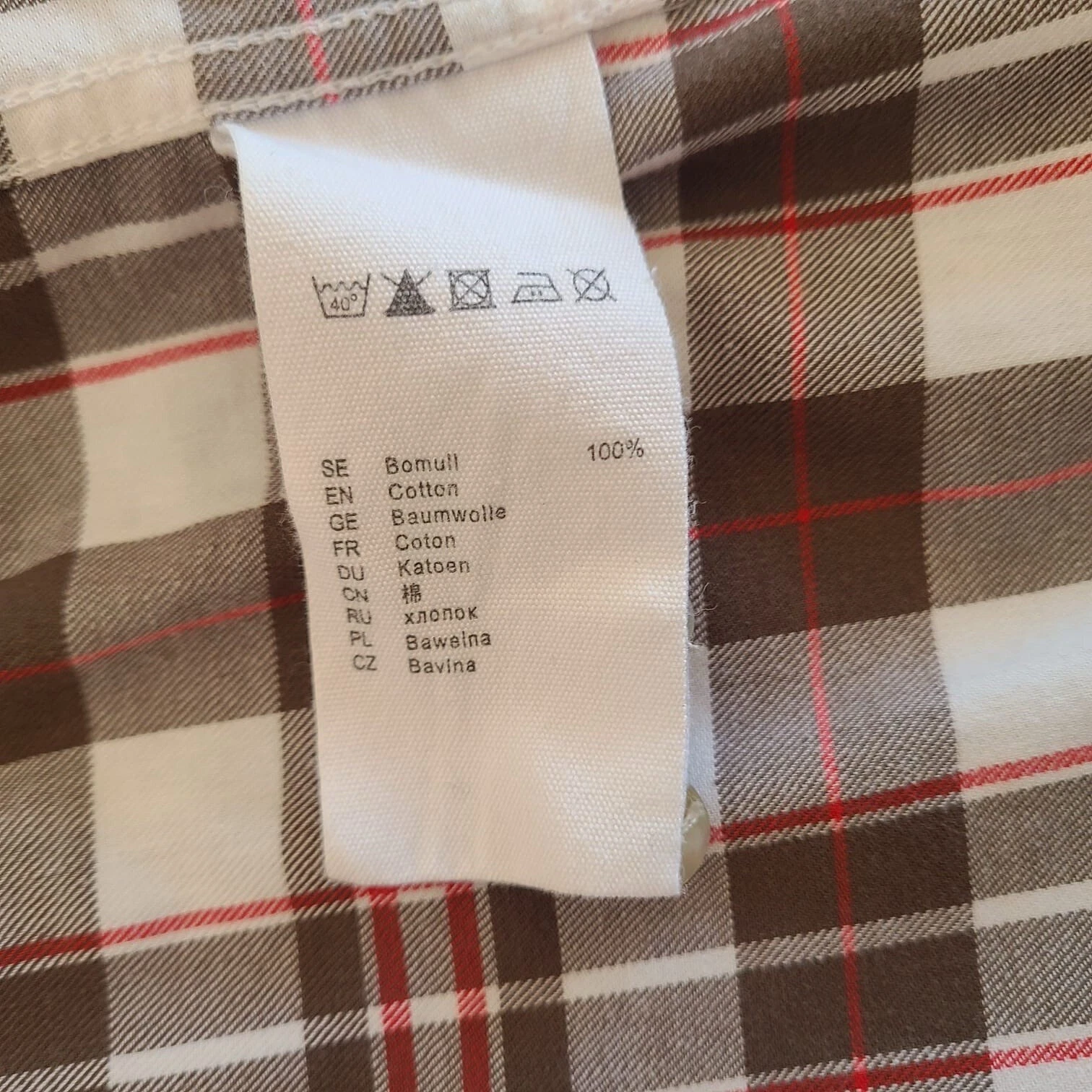 fjallraven plaid long sleeve eu shirt