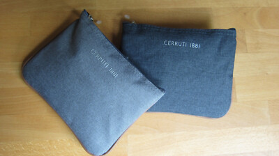 2 Stück Lufthansa Premium  CERRUTI 1881  Amenity Kit  Kulturbeutel neu sehr gut