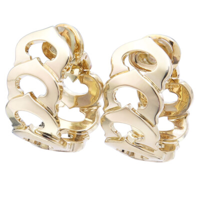 Cartier Clip Creolen Large C DE CARTIER 750er Gelbgold  Box