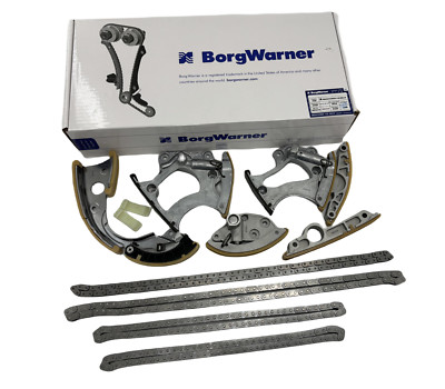 12X BorgWarner For Audi A6 A7 Q7 S4 S5 3.0T VW Touareg Master Timing Chain Kit 