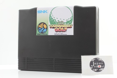 SNK NEO GEO AES BIG TOURNAMENT GOLF ROM 1996 Video Games Software From JAPAN - Picture 4 of 21
