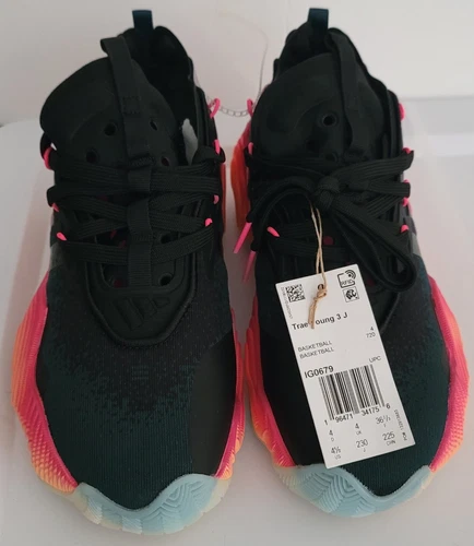 adidas Trae Young 3 J IG0679 Boys' Grade School Size 4.5