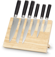 Echtwerk Damastmesser Set 7Tlg KüChenmesser Kochmesser Messer #Wl#Lb