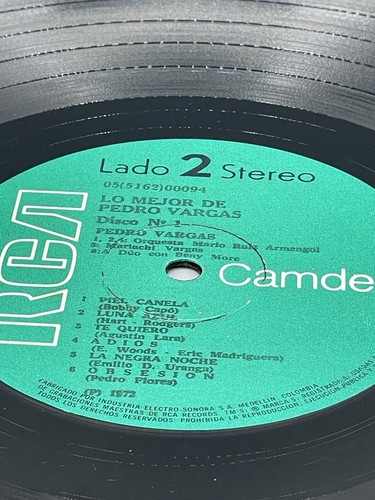 Pedro Vargas “Lo Mejor Vinyl Record 3 X LP + Bonus 45 RPM / Bolero VG + - Picture 6 of 24