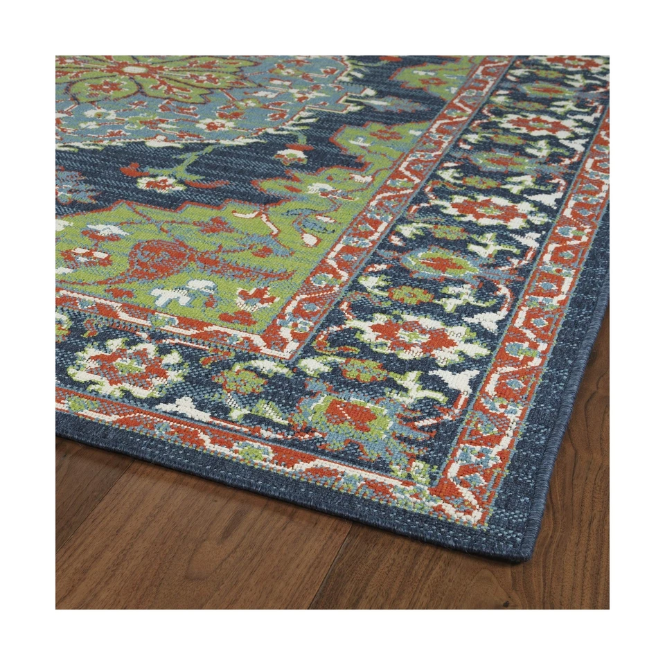 Kaleen Area Rug, 7'2"x 10'5", Lime Green 7 ft 2 in x 10 ft 5 in - Image 3 of 4