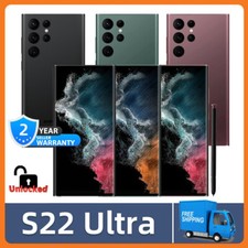   New Samsung Galaxy S22 Ultra 5G S908U 128/256/512GB Factory Unlocked Smartphone