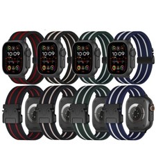 Nylon Sport Band Strap for Apple Watch 11 10 9 8 7 SE Ultra 3 2 42/44/45/46/49mm