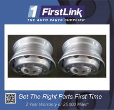 2x 7.50x19.5 Steel Wheel Rim for DAF Iveco MAN Mercedes Scania Volvo 8 Stud Hole