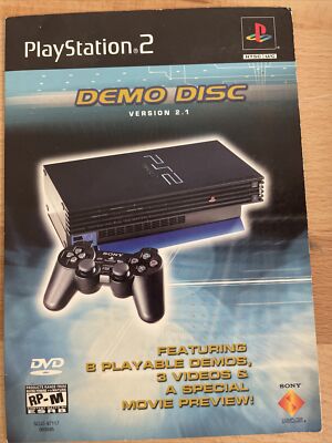 playstation 2 demo disc version 2.1 set of 2 CD | eBay