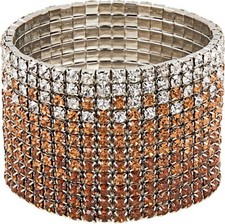 Sassy Jones Priscilla Ombre Stretch Bracelet NEUTRAL M/L NWOT 438 