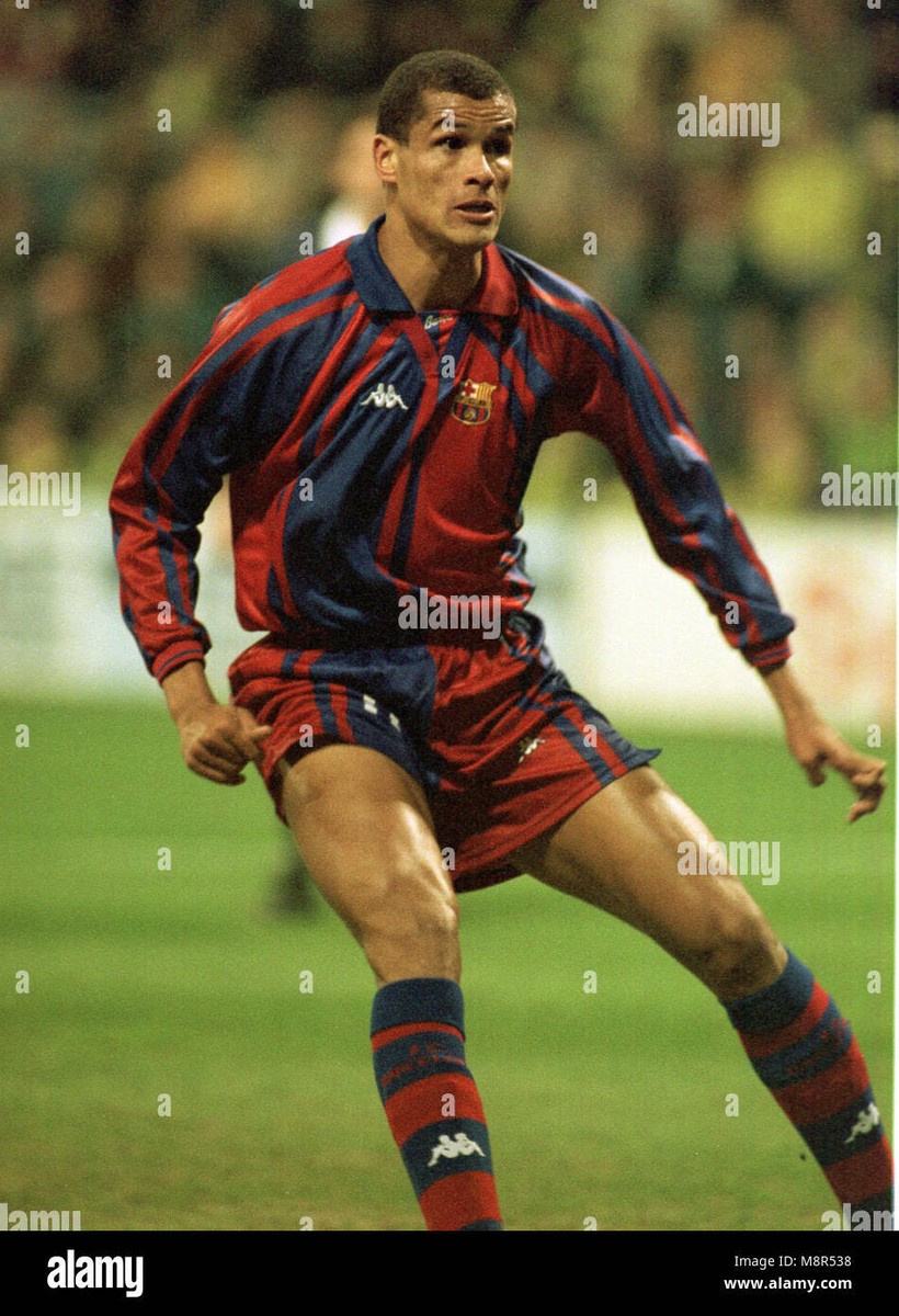 1997-98 Barcelona Home Shirt #11 RIVALDO Champions League