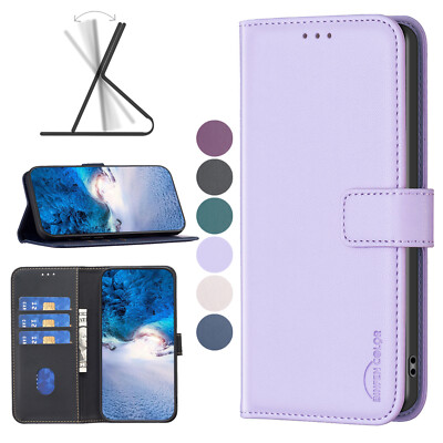 Leather Flip Stand Wallet Case Cover For Xiaomi 14 13T 12T Pro Redmi Note 13 Pro