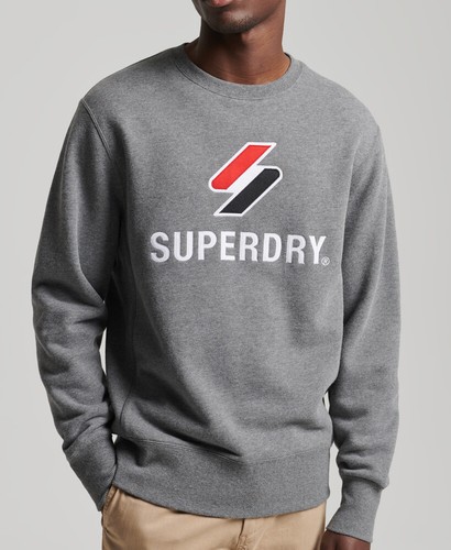 Superdry Mens Stacked Applique Logo 
