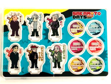 SAKAMOTO DAYS Mini Acrylic Stand Figure Uzuki Gaku Kashima Carolina Reaper Uda