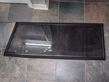 66 67 68 69 70-77 Ford Bronco Right Rear Side Window Glass Original Carlite RH