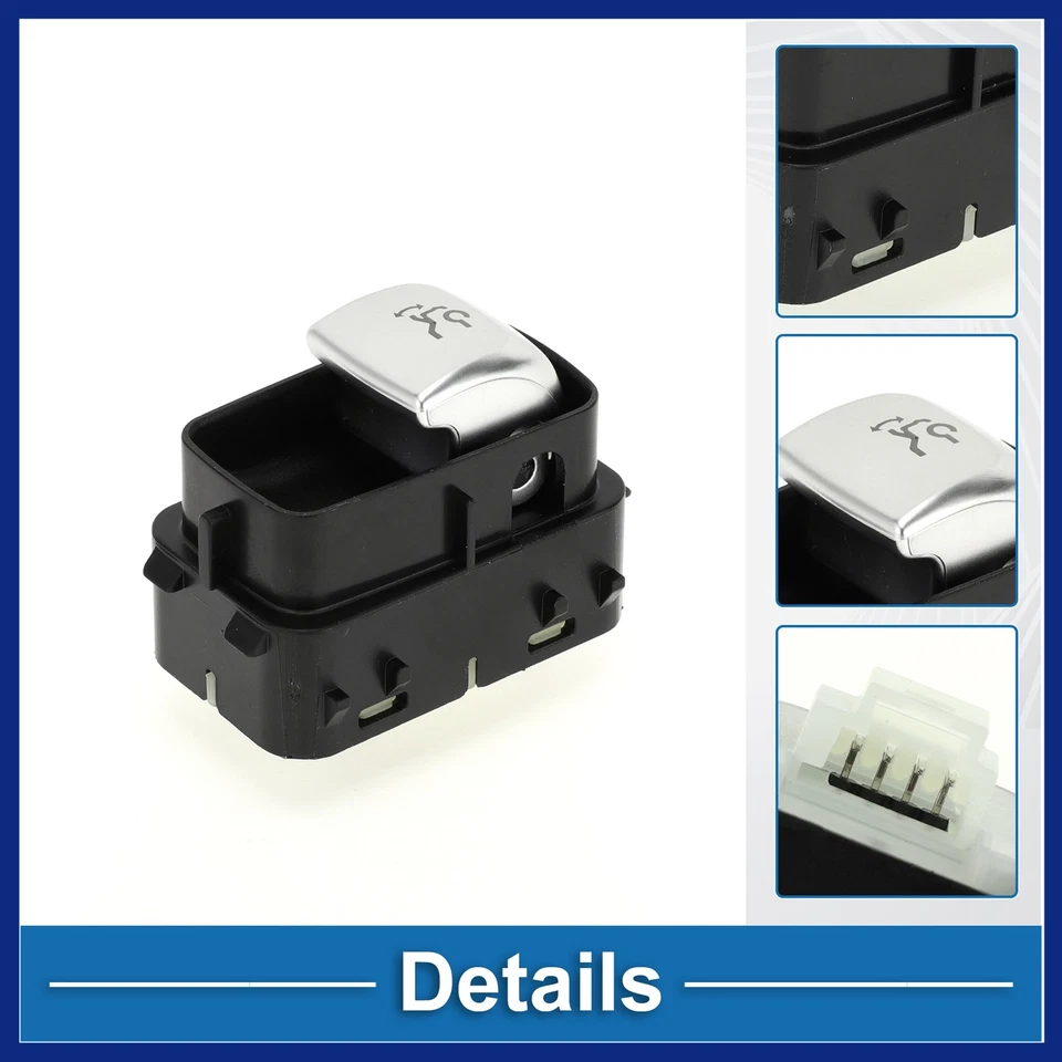 Trunk Release Switch 2059051713 for Mercedes-Benz C180 C180 C200 C300 Black - Image 4 of 4