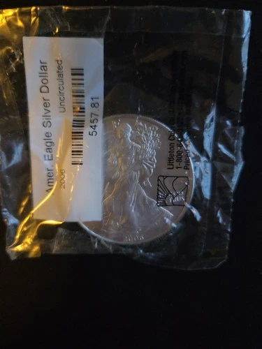 2006 1 oz Silver American Eagle Uncirculated Satin Finish