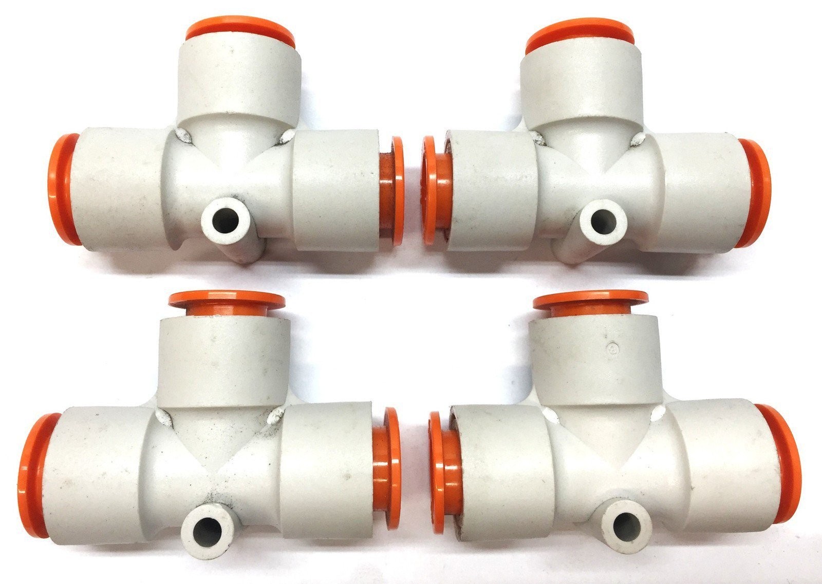 SMC 1/2" Push-to-Connect Union Fitting KQ2T13-00A [Lot of 4] NOS