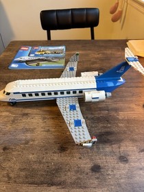 LEGO City 3181 Passenger Plane Airplane w/ Instructions