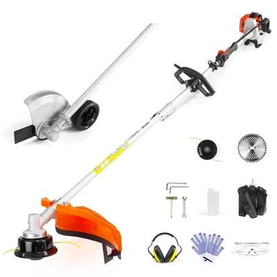 NEOTEC 26CC 3-In-1 Gas String Trimmer Lawn Mower 2-Cycle Brush Cutter Weed Eater Wacker