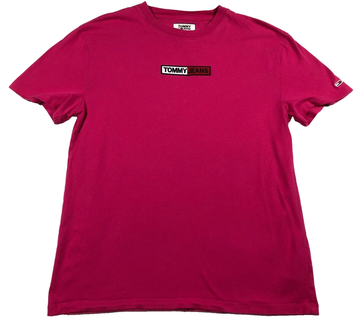 Tommy Hilfiger Red T-Shirts for Men for sale | eBay