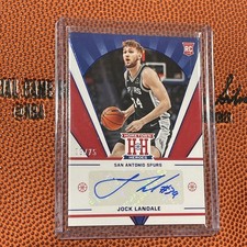 2021-22 Chronicles Hometown Heroes Rookie Autographs Blue #20 Jock Landale /75
